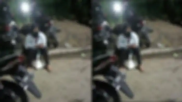 Video Novi saat kehilangan motor miliknya viral.