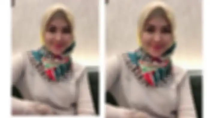 Penampilan Bunga Niari berhijab