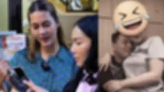 Kalina Ocktaranny beberkan bukti foto mesra Vicky Prasetyo dengan rekan kerjanya.