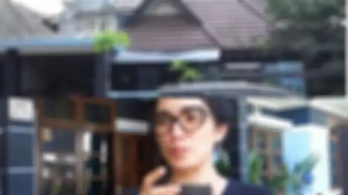 Rumah Andhika Pratama di kampung halamannya. 