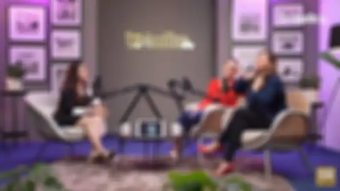 Angela Lee diundang konten TS Talks, Kamis (3/3/2022)