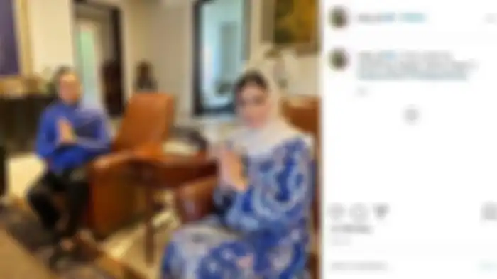 Ruang tamu rumah Ibas Yudhoyono