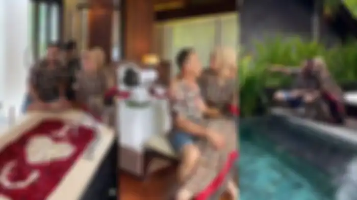 Kemesraan Venna Melinda dan Ferry Irawan.