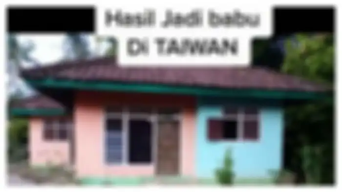 Potret rumahnya sebelum di bedah