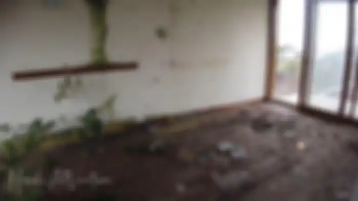 Ruang atas rumah Alda Risma di Bogor yang terbengkalai 