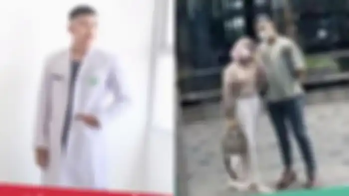 Dinan Fajrina bersama mantan kekasihnya