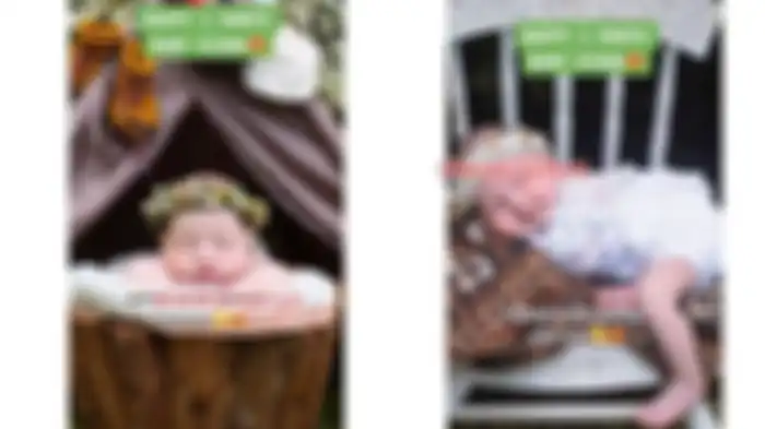 Baby Djiwa Tampak Seperti Peri Kecil Dengan Bandana Bunga Dikepalanya