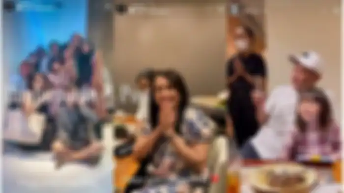 Gading Marten ikut rayakan ulang tahun ibunda Gisella Anastasia