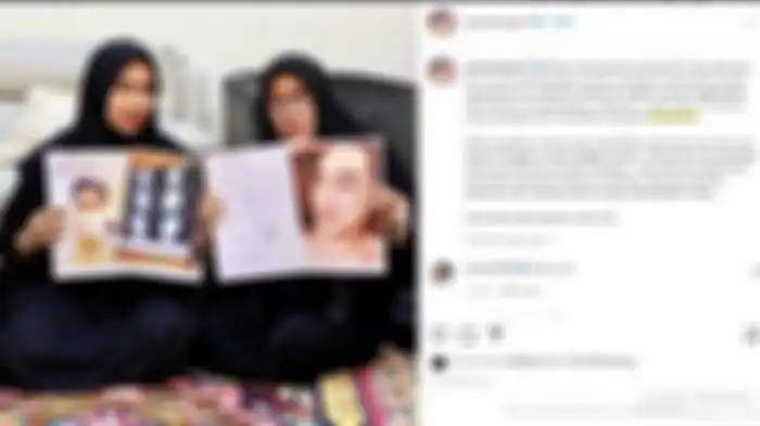 Septia Siregar meminta keadilan untuk suaminya dan Rico Valentino pada Sabtu (23/4/2022). 