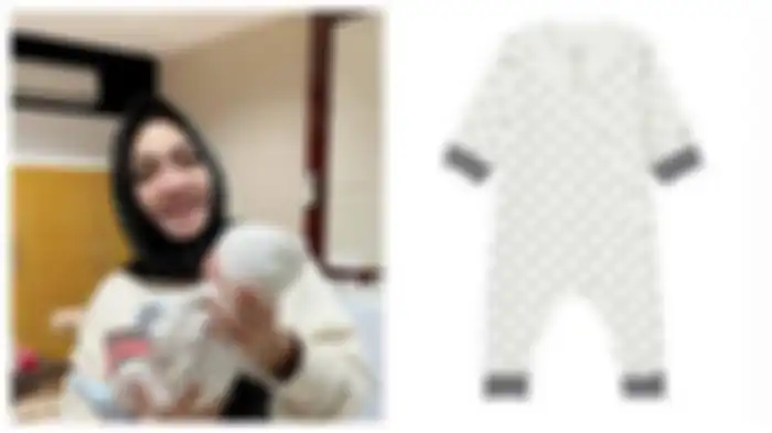 Koleksi baju Rayyanza setelah lahir
