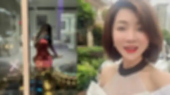 Istri yang kepergok selingkuh dengan pria lain.