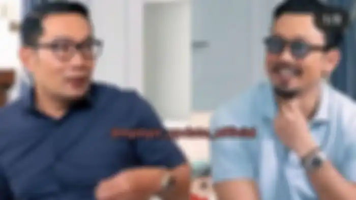 Ridwan Kamil dan Denny Sumargo 