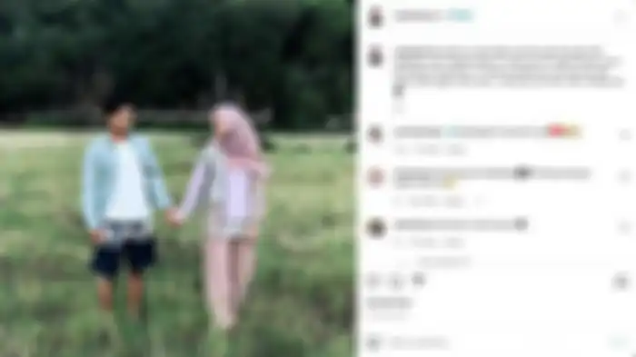 Nabila mengunggah foto kebersamaannya dengan Eril dan menuliskan caption bahwa dirinya sangat rindu.
