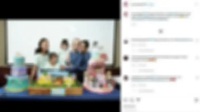 Ruben Onsu rayakan ulang tahun putrinya