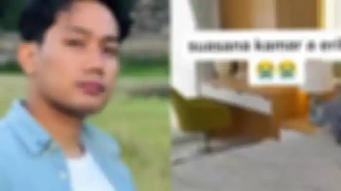 Kondisi kamar Eril pasca meninggal dunia.