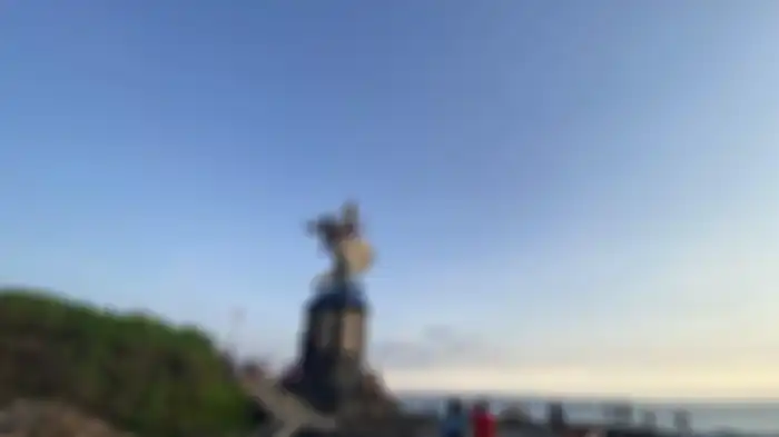 Pantai Pererenan, Bali yang diduga menjadi lokasi mesum dua turis asing.