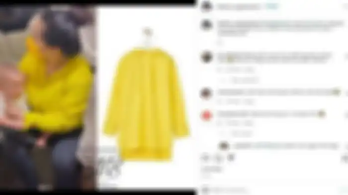 Baju Nagita Slavina yang seharga satu unit motor seharga Rp 18.800.000 
