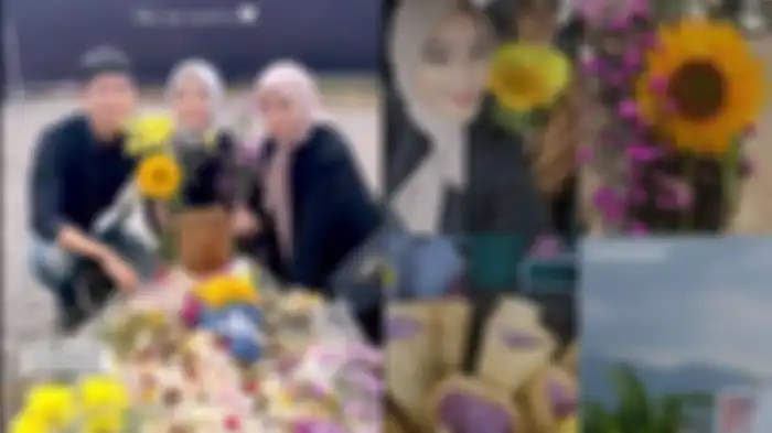 Nabila Ishma dan Adel ziarah bareng