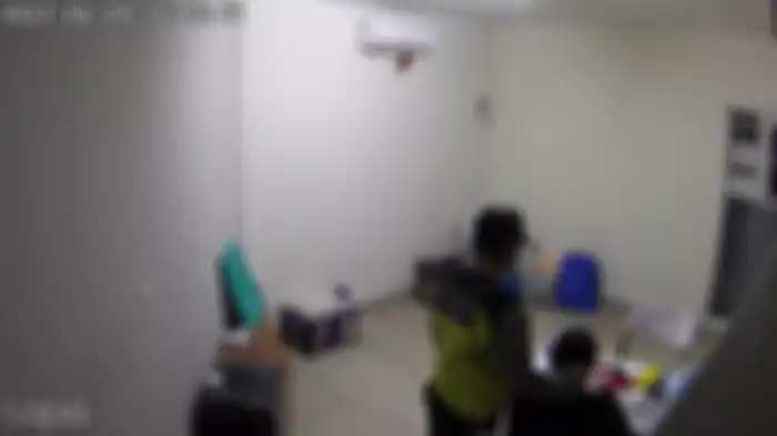Aksi KH membelai karyawati terekam CCTV