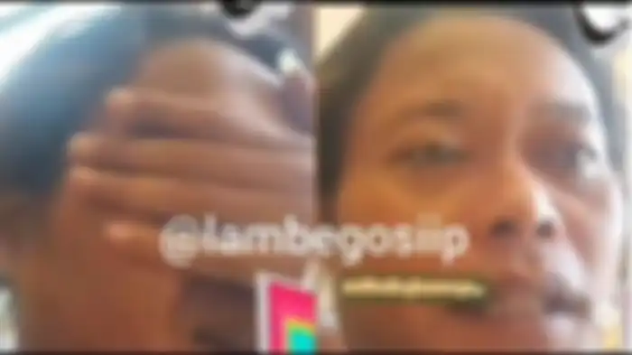 Terekam ekspresi sedih Sule setelah video call dengan Adzam. 