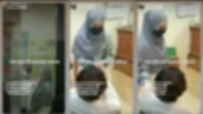 Momen kebersamaan Nathalie Holscher dan Sule saat hadir di sidang mediasi.