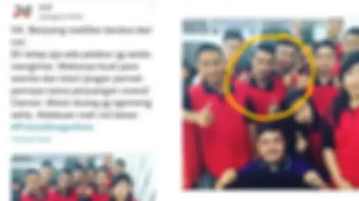 Unggahan akun twitter @ddggmmbbkk soal Putra Siregar