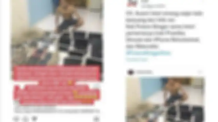 Unggahan akun twitter @ddggmmbbkk soal Putra Siregar