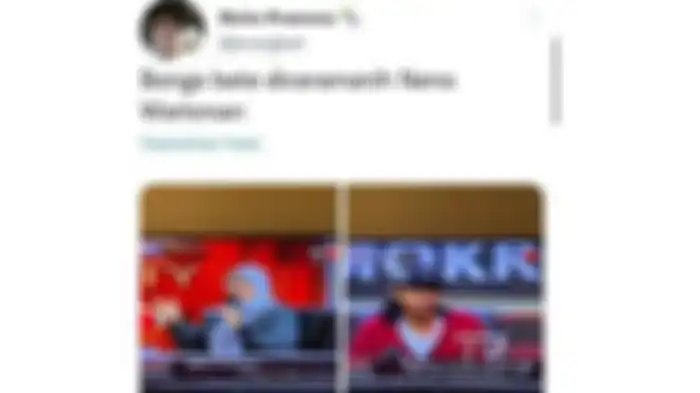 pesohor ini dikritik usai lontarkan pertanyaan menghina bonge