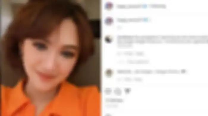 Unggahan Happy Asmara sehari setelah dirinya pingsan di atas panggung