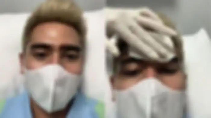 Verrel Bramasta harus menjalani perawatan lantaran terbentur pada bagian wajah