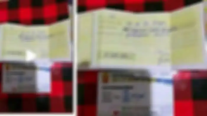 Kwitansi pembayaran pengobatan Gus Samsudin yang tengah viral di media sosial