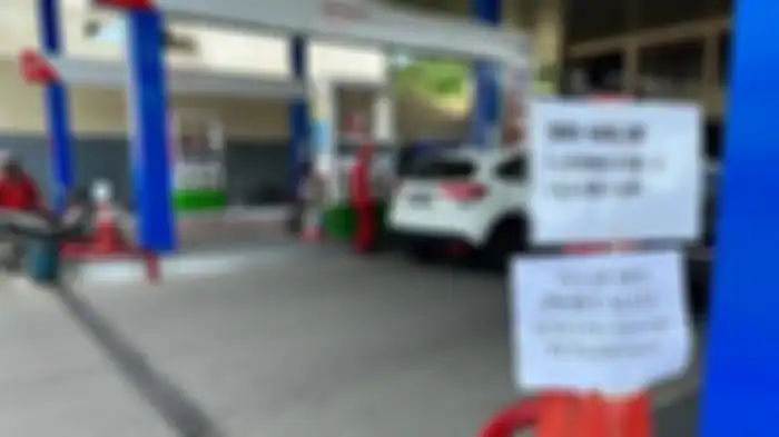 BBM Pertalite langka di Tangerang Selatan.