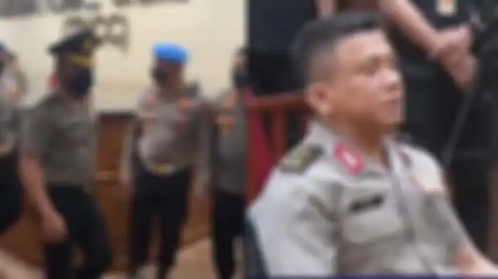 Ferdy Sambo dalam sidang kode etik Polri.