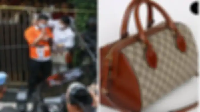 Tas mewah Putri Candrawathi.