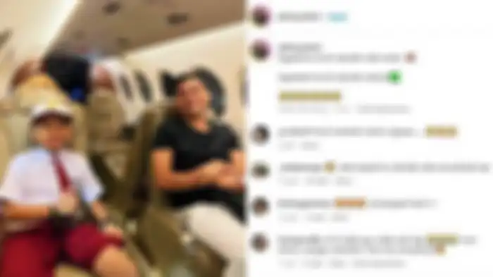 Potret Farel Prayoga berangkat sekolah naik jet pribadi viral di media sosial