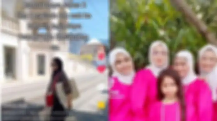 Juliana Seth bersama keempat anak perempuannya