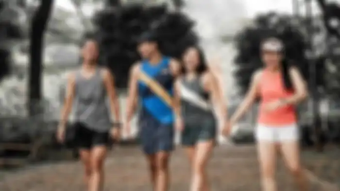 Rino Soedarjo olahraga bareng Gisel 