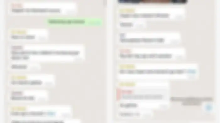 Isi chat Fuji dengan Vanessa Angel dan Bibi Andriansyah setahun yang lalu. 