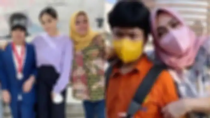 Gavrel, anak angkat Rieta Amilia, disayang Nagita Slavina 