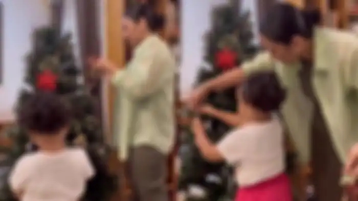 Mutia Ayu Bagikan Momen Haru Putri Glenn Fredly Hias Pohon Natal sambil Ajak Ngobrol Foto sang Ayah