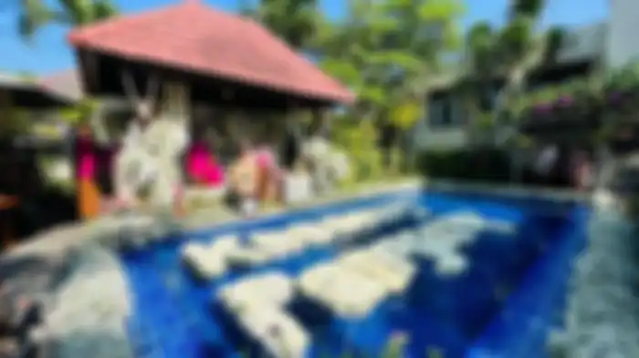 Bagian belakang rumah Jokowi yang dijadikan lokasi siraman Kaesang Pangarep 