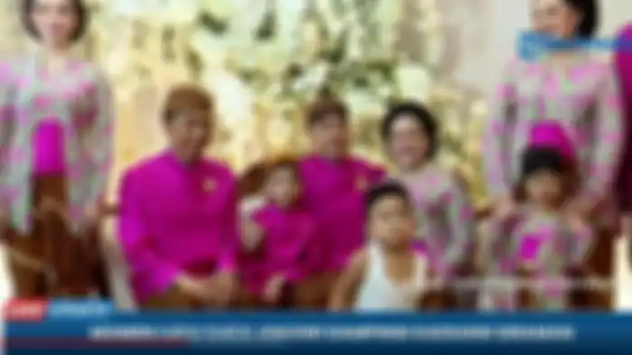 Panembahan Al Nahyan Nasution, cucu ke-4 Presiden Joko Widodo yang mencuri perhatian saat di nikahan Kaesang Pangarep dan Erina Gudono.