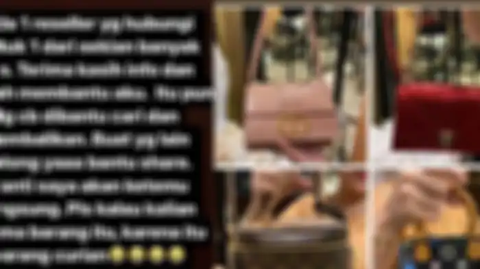 Tas bermerek milik Ashanty yang hilang digondol maling dikeahui keberadaannya.
