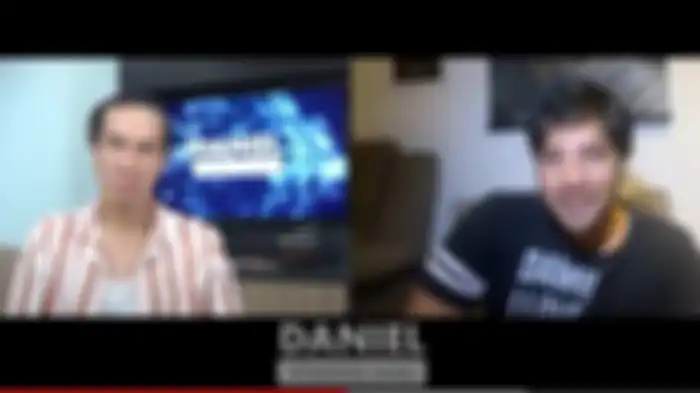 Ammar Zoni dalam kanal YouTube Daniel Mananta Network yang diunggah pada Mei 2020.