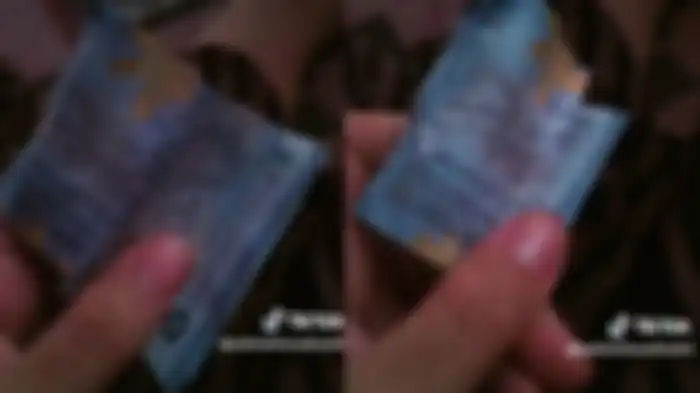 Viral di TikTok, pedagang menangis usai salah bedakan uang Rp 20 ribu dengan Rp 50 ribu.