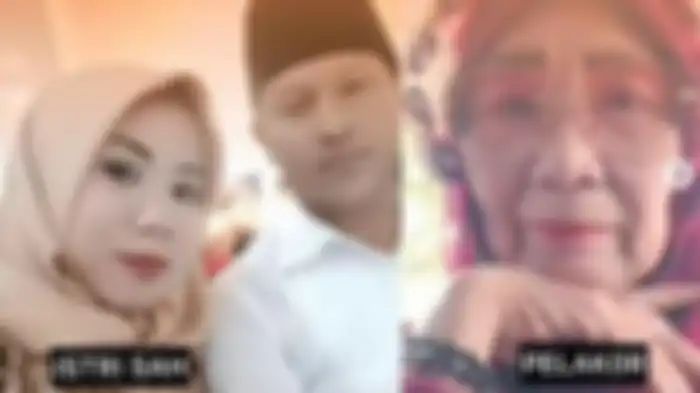 Viral di TikTok wanita syok tahu suaminya nikah lagi dengan nenek-nenek
