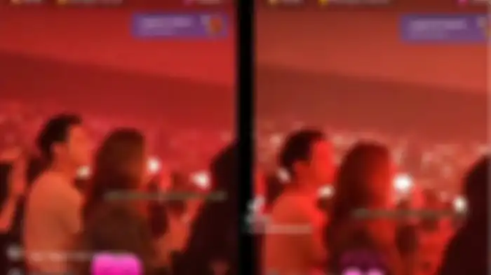 Luna Maya terciduk nonton konser Suga BTS bareng Maxime Boutier