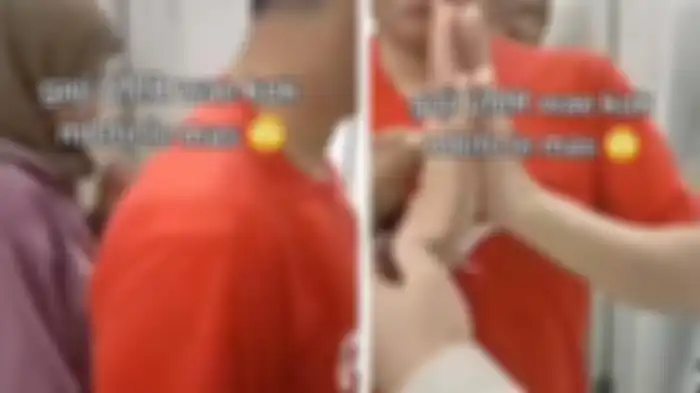 Dua karyawan pabrik sepatu sedang asyik berduaan di toilet. Diketahui, sang pria sudah menikah dan kini istrinya tengah hamil. Sementara wanita tersebut diketahui sudah mempunyai kekasih. 