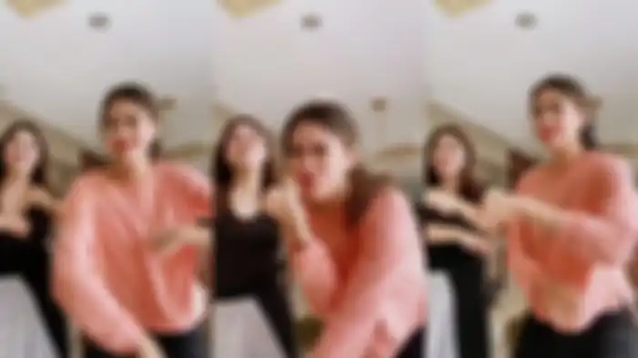 Syahnaz Sadiqah asik joget bareng Nisya Ahmad
