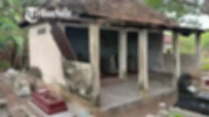 Lokasi di Makam kawasan Jebres yang digunakan seorang pria untuk bunuh diri, Rabu (12/7/2023).